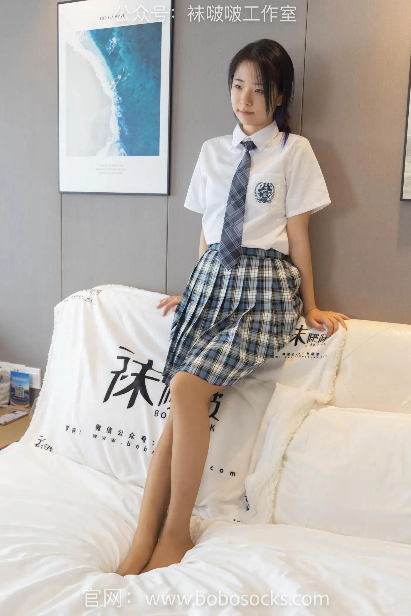 [BoBoSocks袜啵啵]NO.104 小淳-高跟鞋、咖啡丝 [140P]插图3